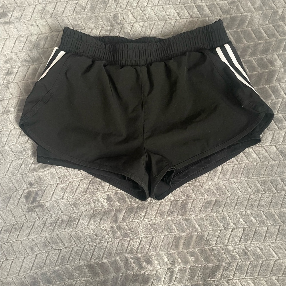 Black Women's Athletic Shorts